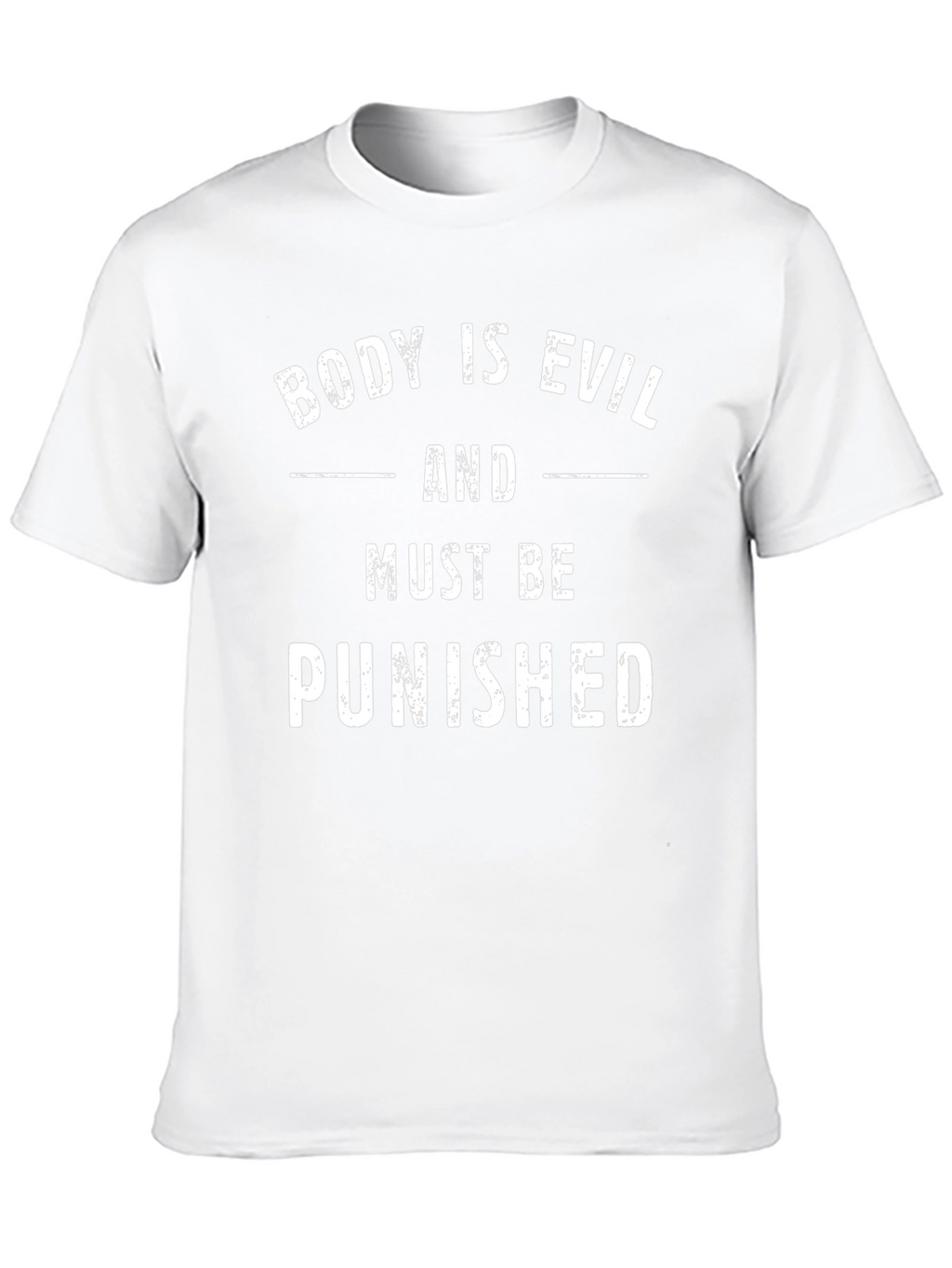 Body is Evil Graphic Tee