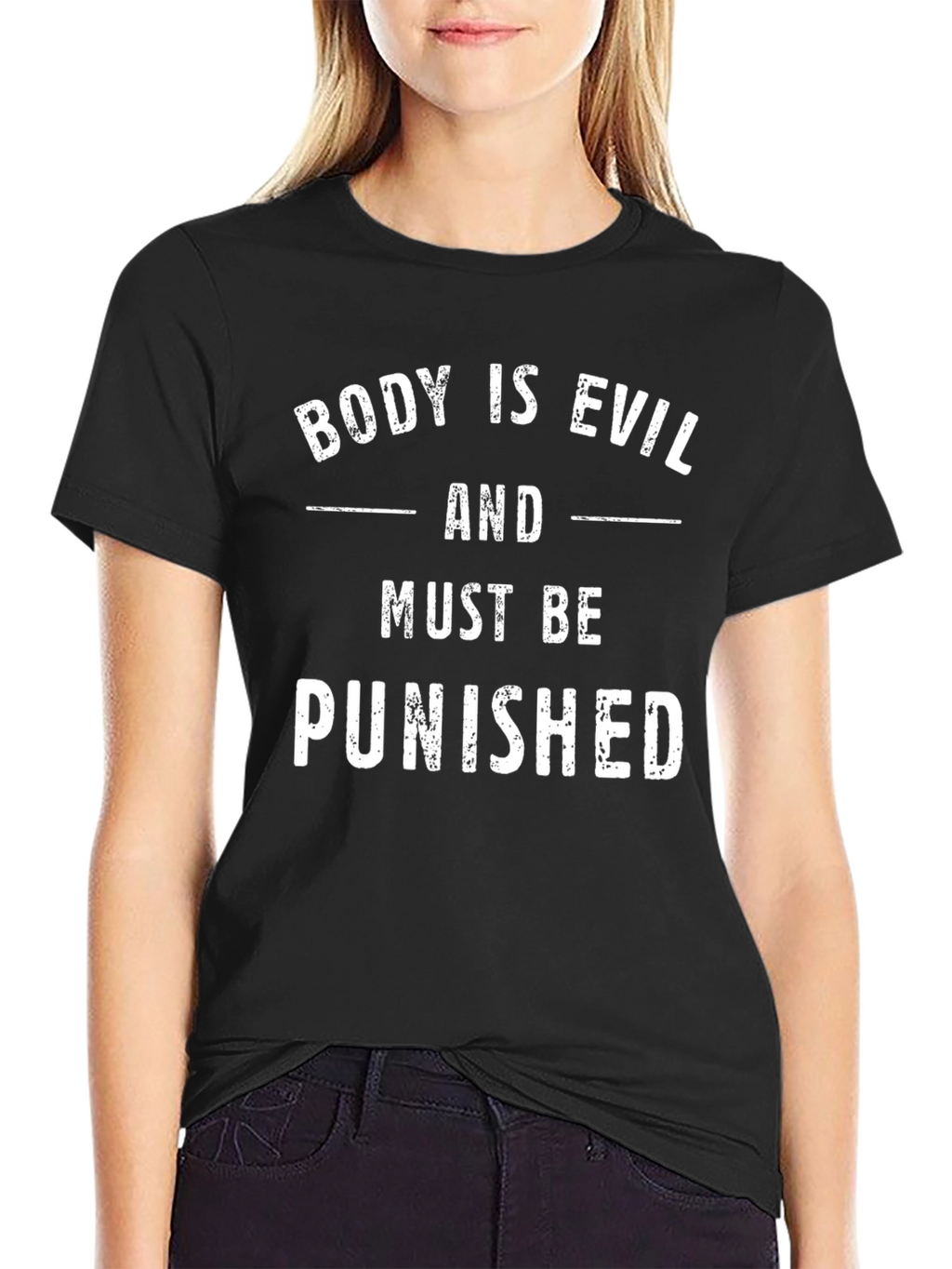 Body is Evil Graphic Tee