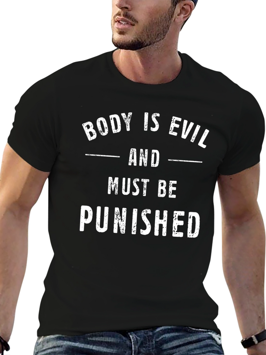 Body is Evil Graphic Tee