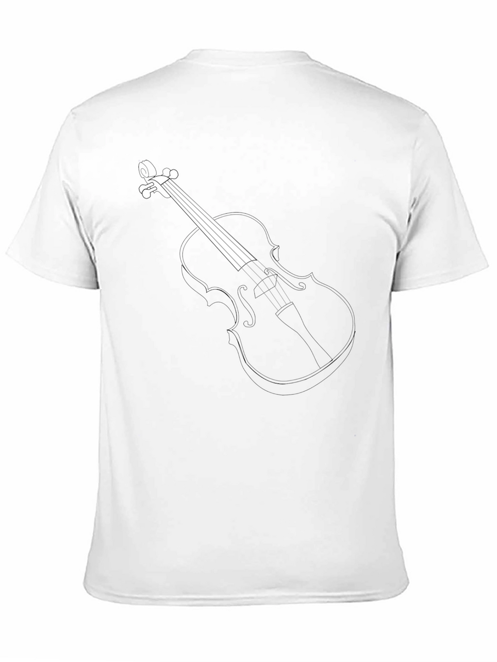 Musical Violin Graphic T-Shirt