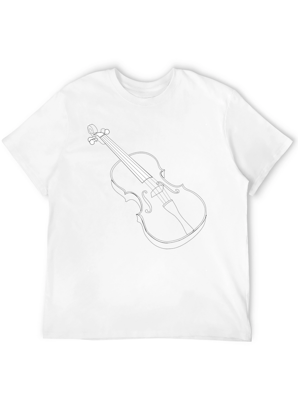Musical Violin Graphic T-Shirt