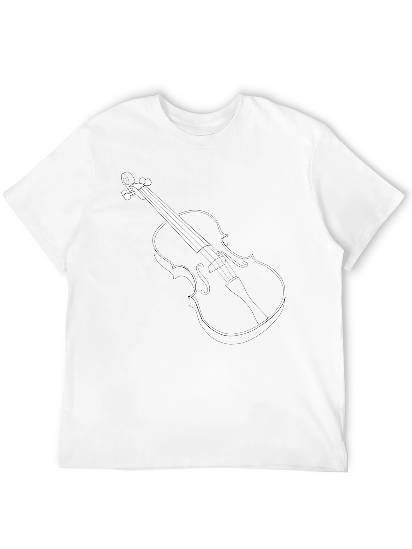 Musical Violin Graphic T-Shirt
