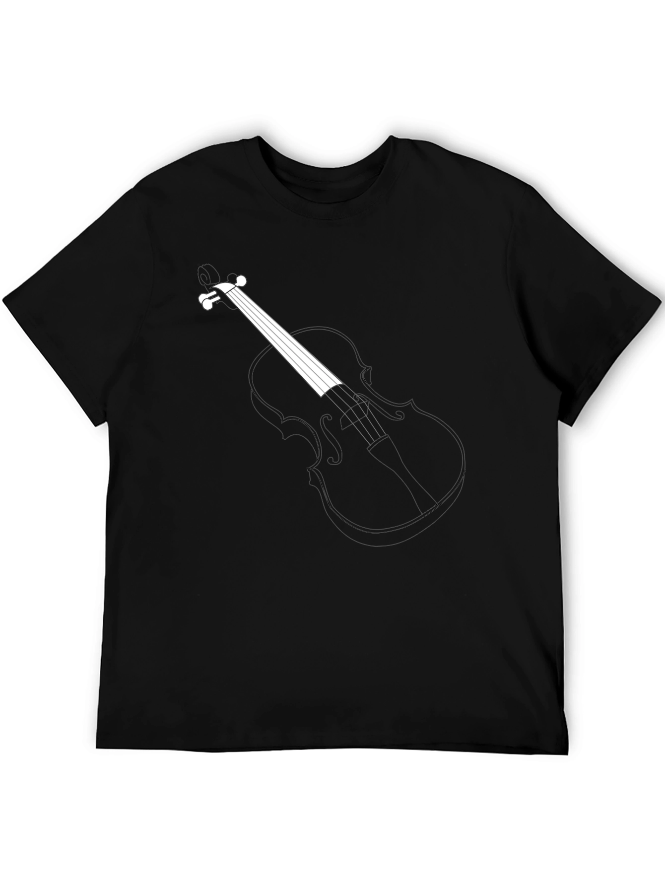 Musical Violin Graphic T-Shirt