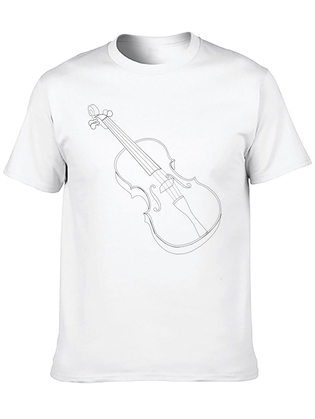 Musical Violin Graphic T-Shirt