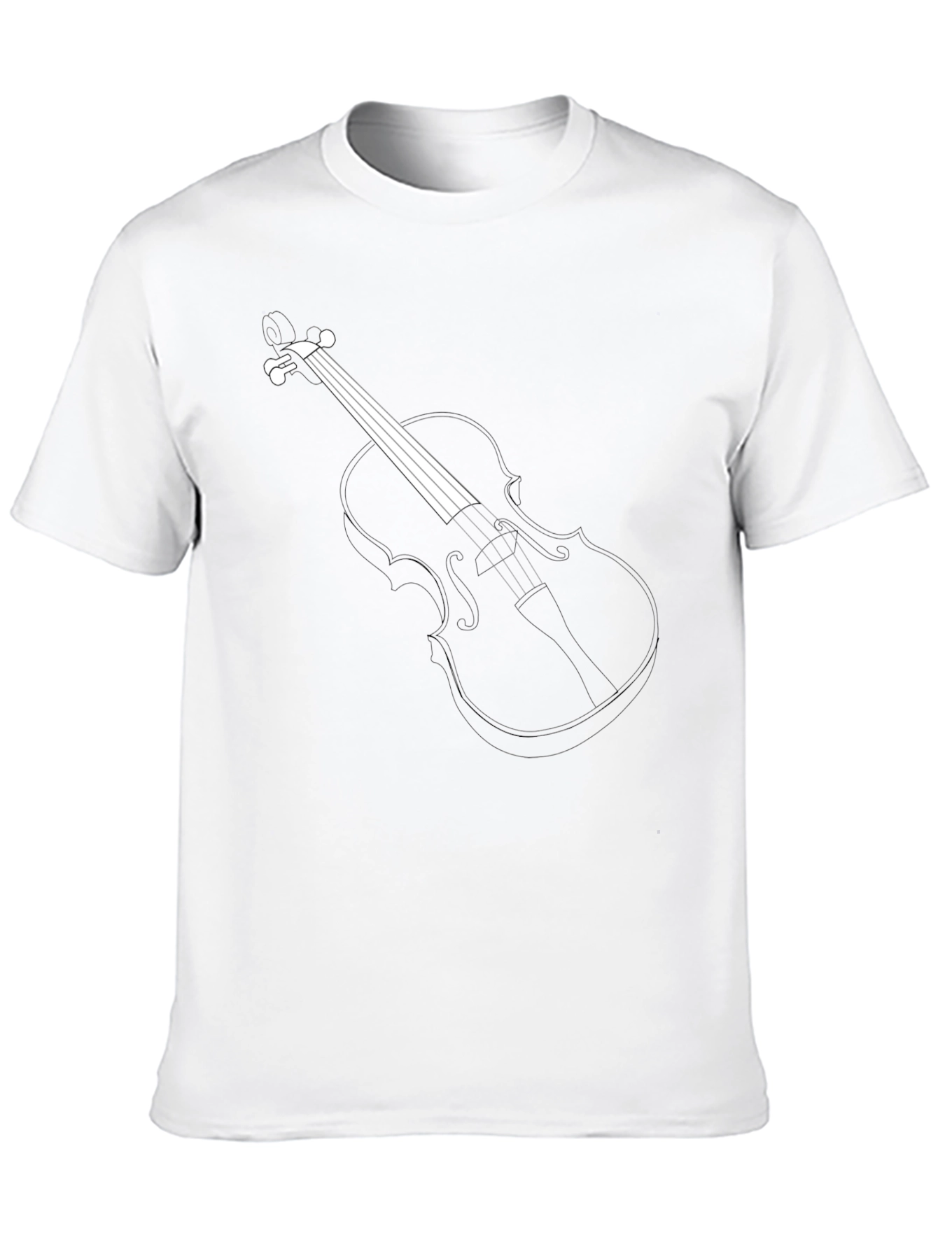 Musical Violin Graphic T-Shirt