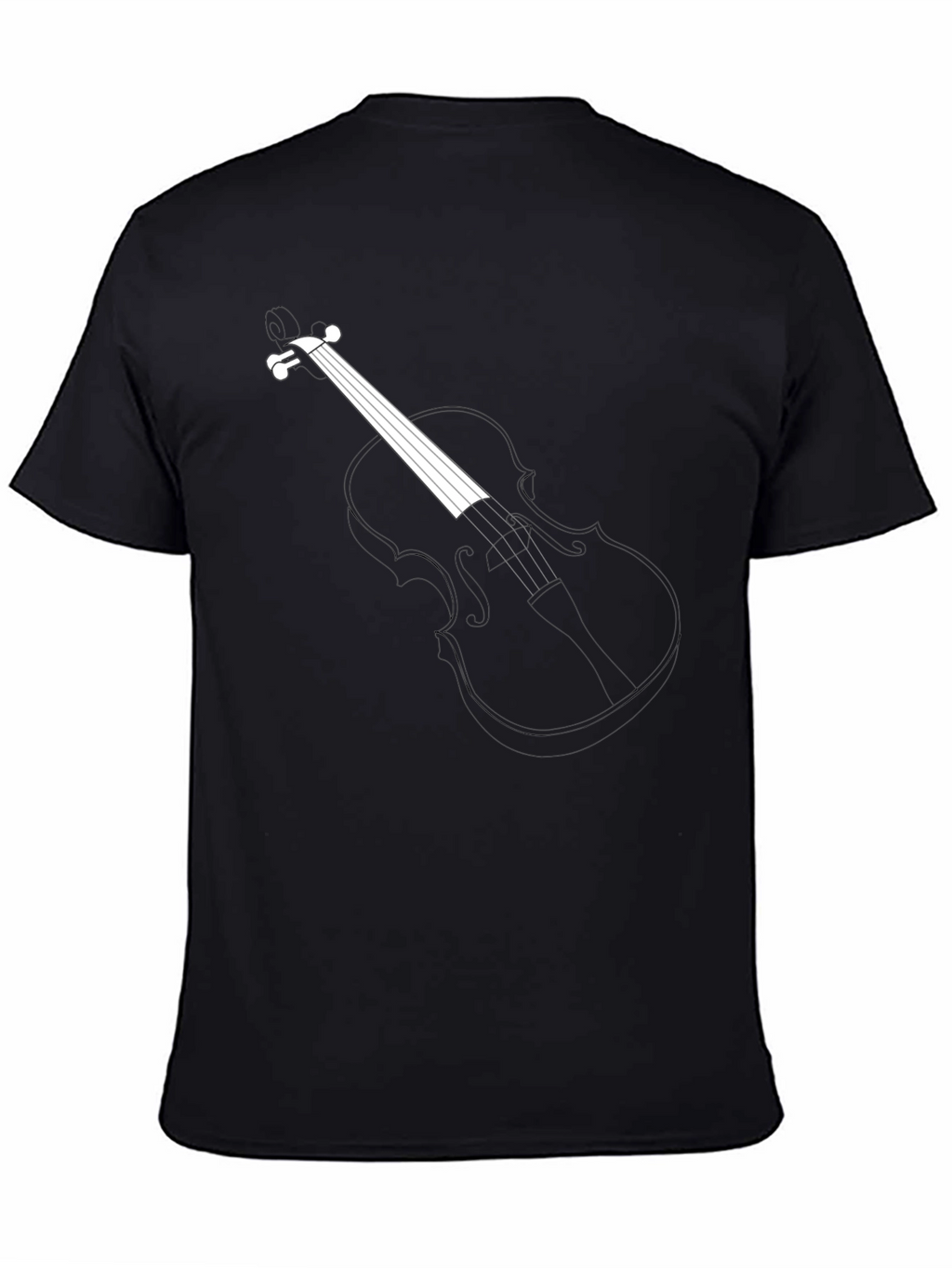 Musical Violin Graphic T-Shirt
