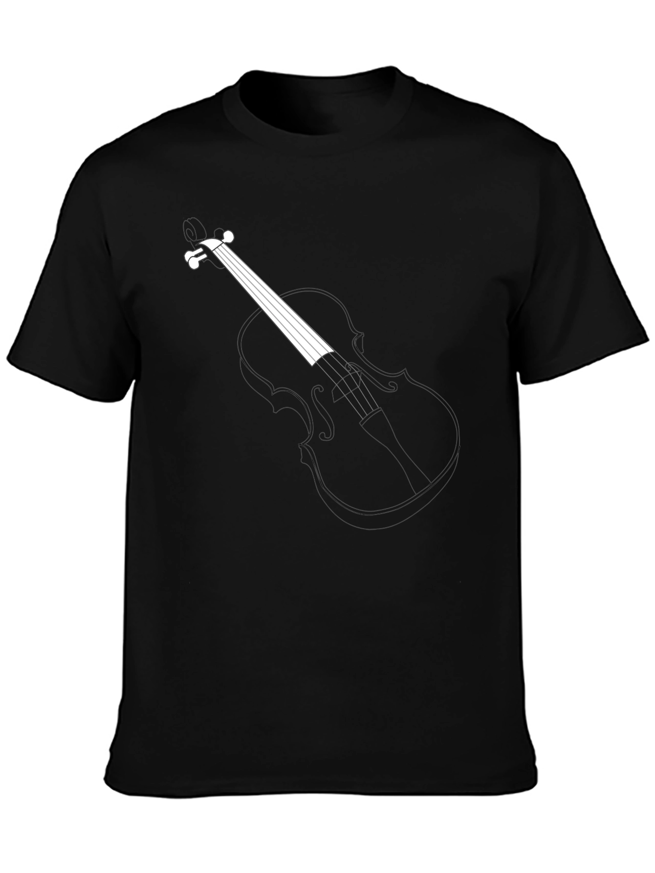 Musical Violin Graphic T-Shirt