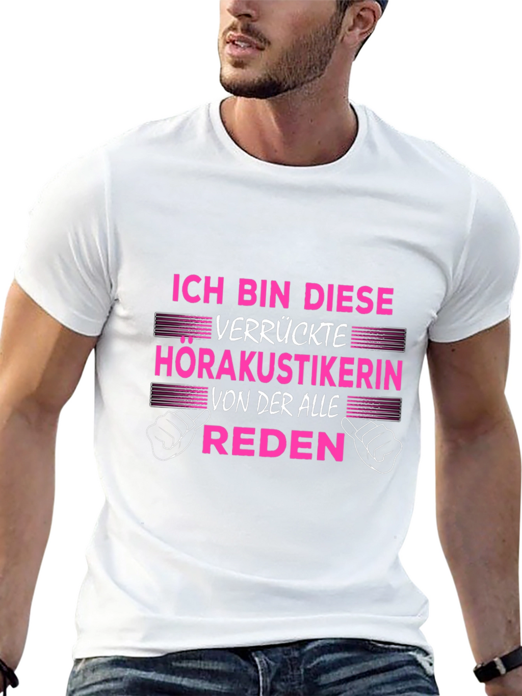 Crazy Audiologist T-Shirt - Unique Gift!