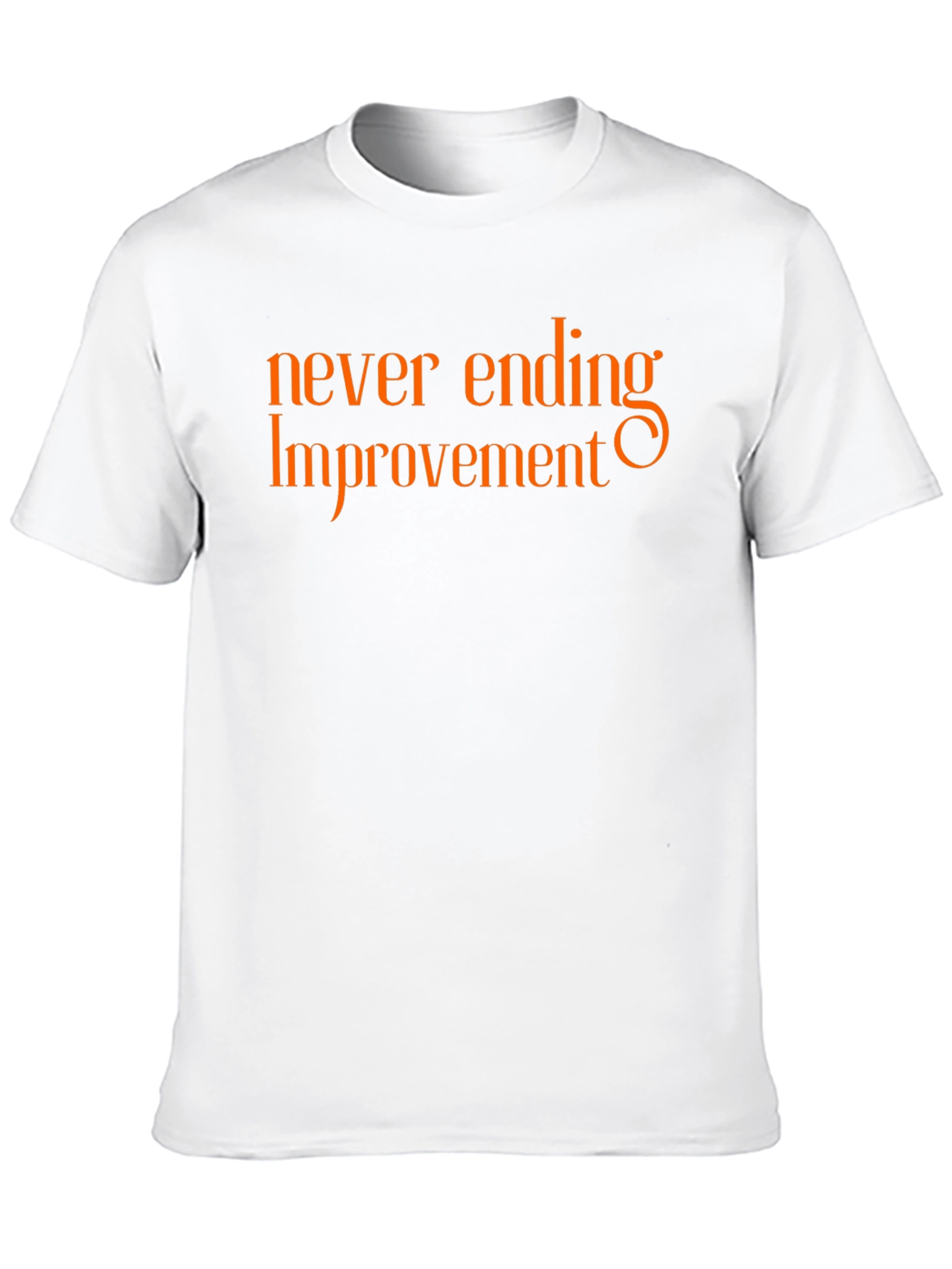 Never Ending Improvement Black Graphic Tee
