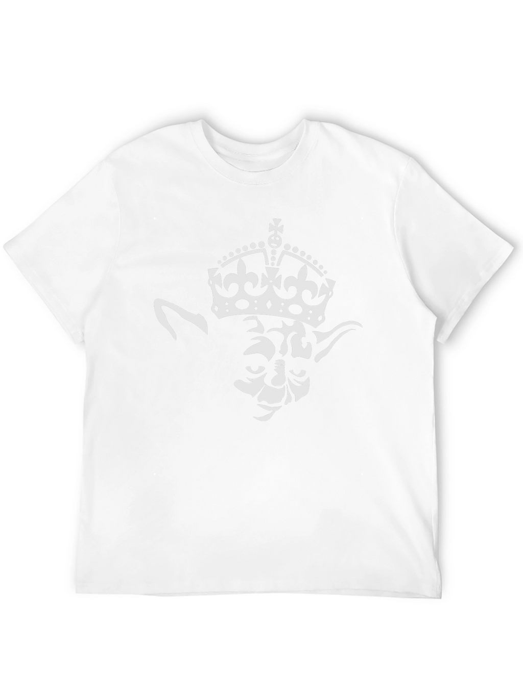 Yoda King Graphic T-Shirt - Black