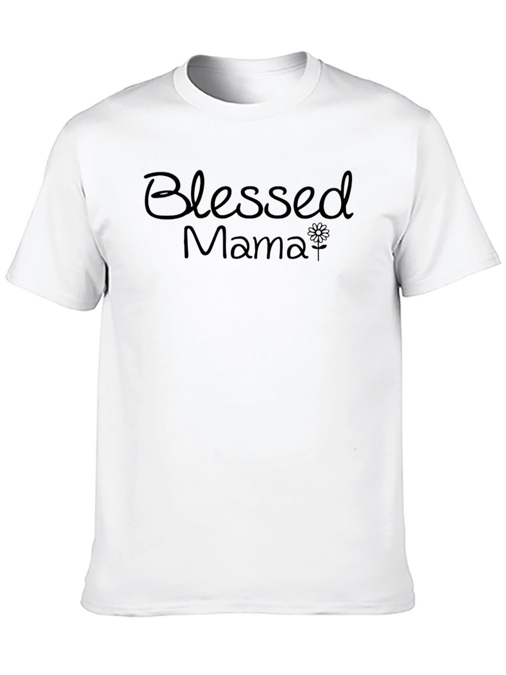 Blessed Mama Graphic T-Shirt - Soft Cotton Tee
