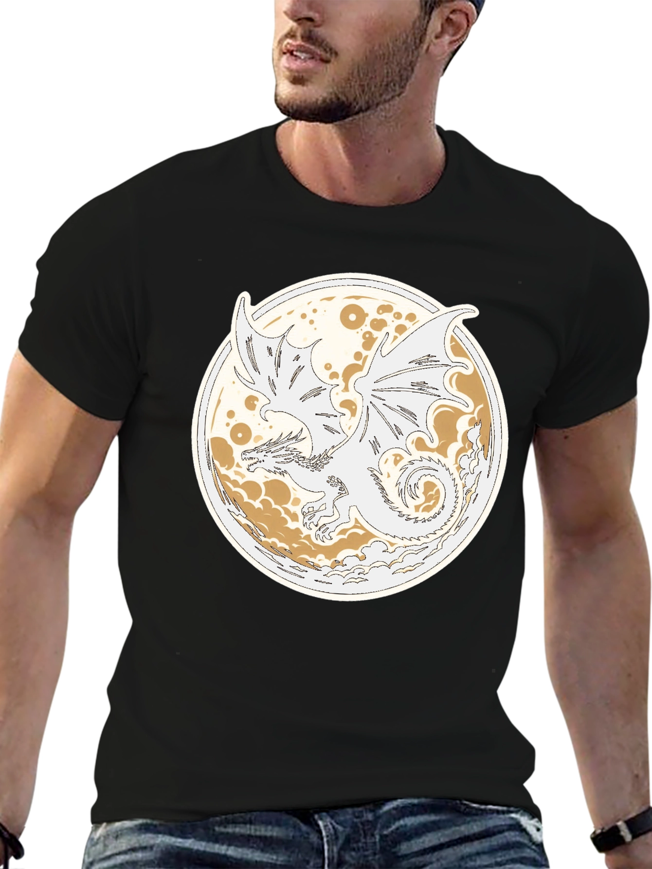 Dragon Moon Graphic Tee