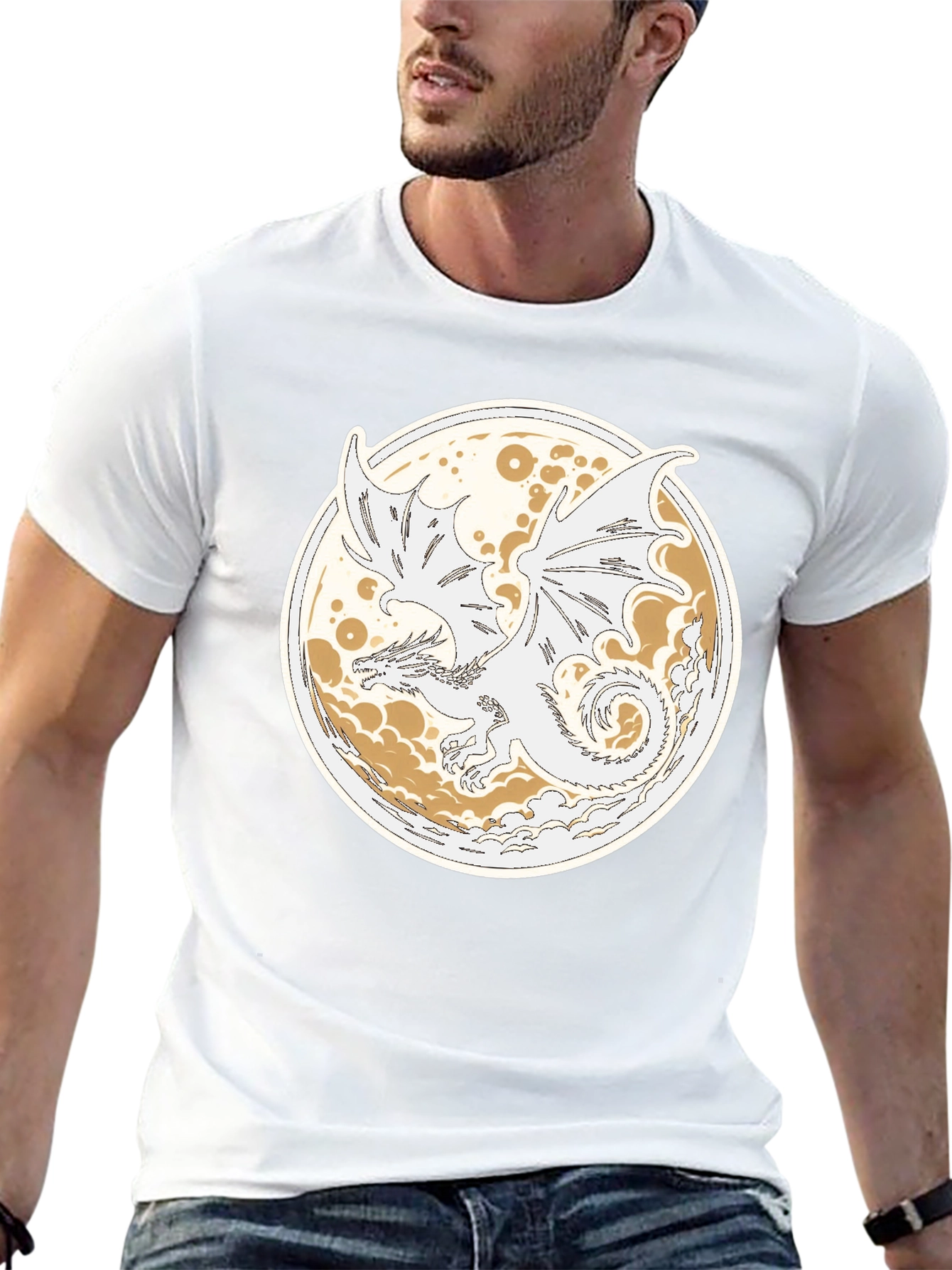Dragon Moon Graphic Tee