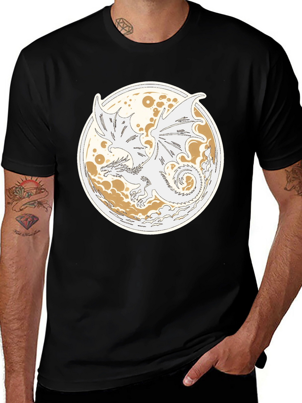 Dragon Moon Graphic Tee