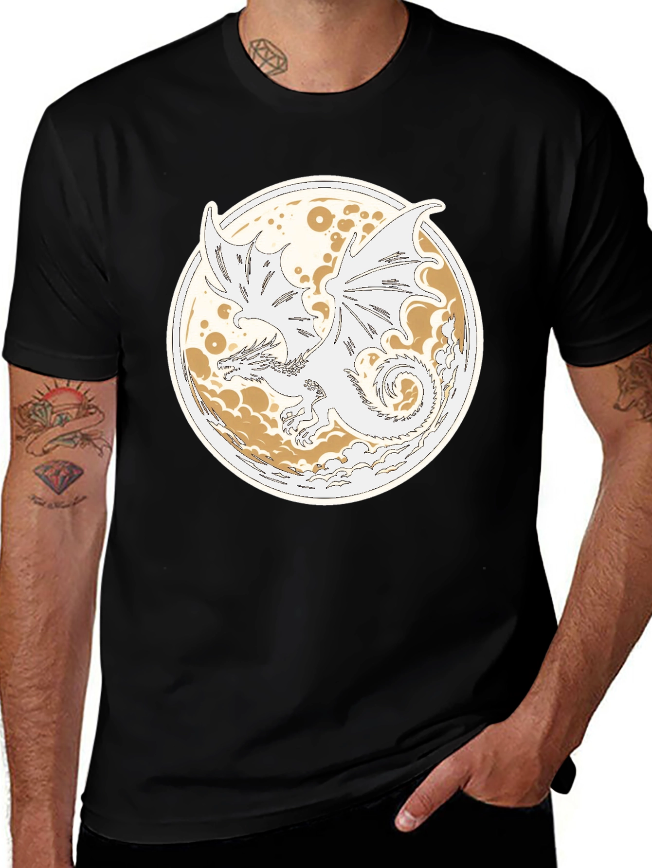 Dragon Moon Graphic Tee