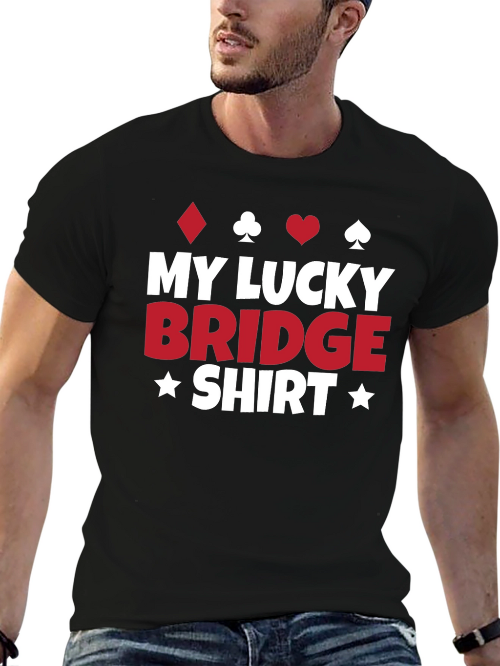 My Lucky Bridge Shirt - Card Game T-Shirt