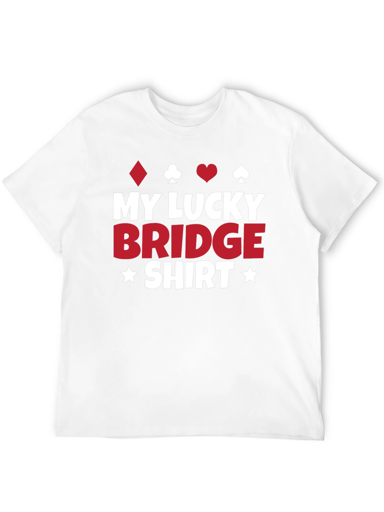My Lucky Bridge Shirt - Card Game T-Shirt