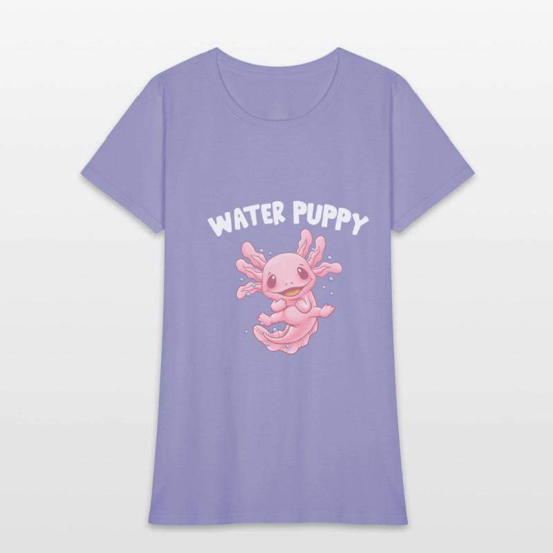 Water Puppy Axolotl Funny Salamander Humor Animal