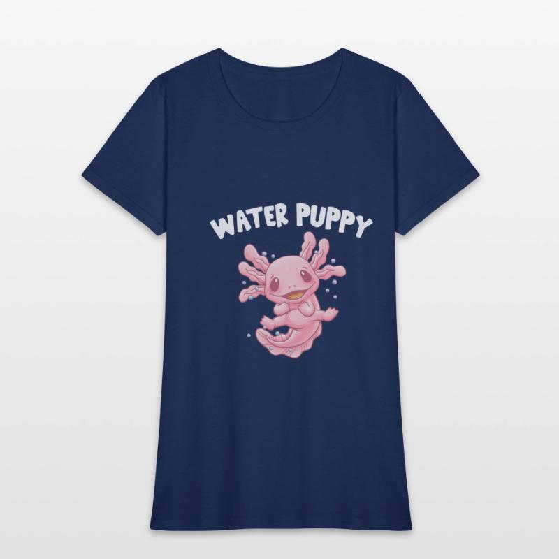 Water Puppy Axolotl Funny Salamander Humor Animal