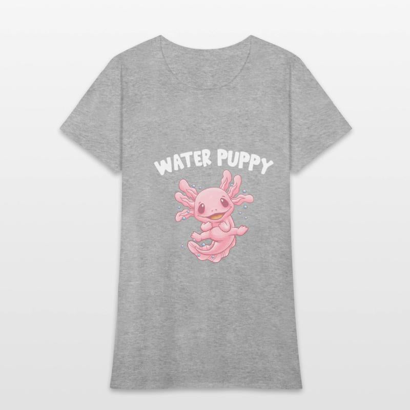 Water Puppy Axolotl Funny Salamander Humor Animal