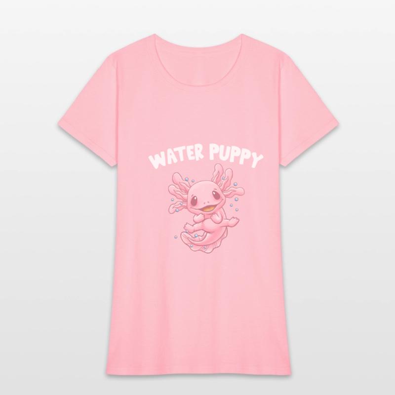 Water Puppy Axolotl Funny Salamander Humor Animal