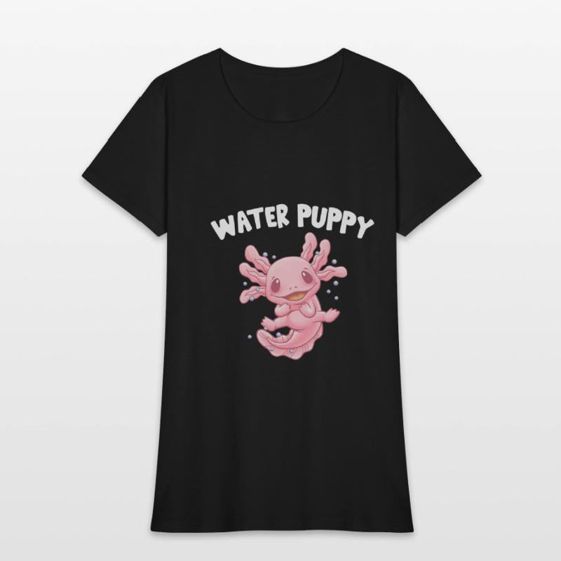 Water Puppy Axolotl Funny Salamander Humor Animal