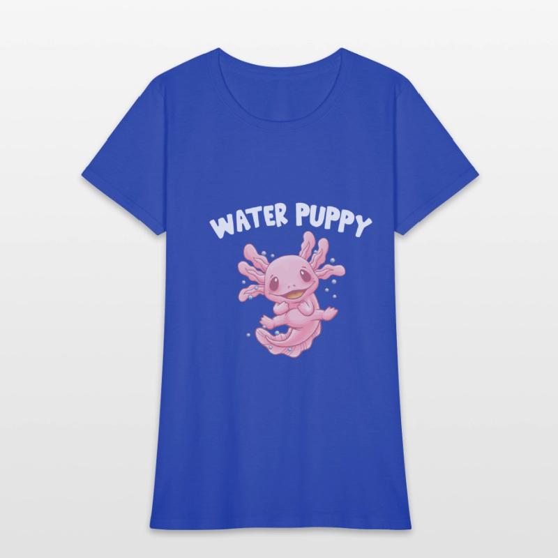 Water Puppy Axolotl Funny Salamander Humor Animal