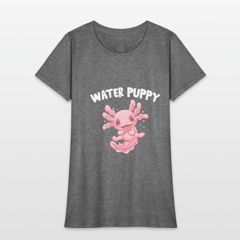 Water Puppy Axolotl Funny Salamander Humor Animal
