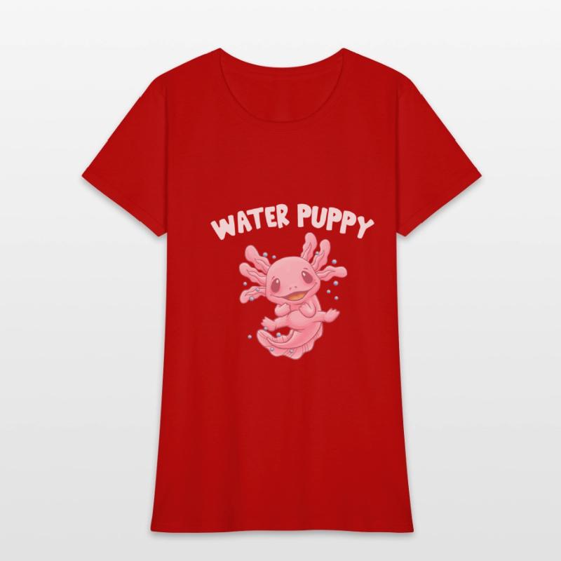 Water Puppy Axolotl Funny Salamander Humor Animal