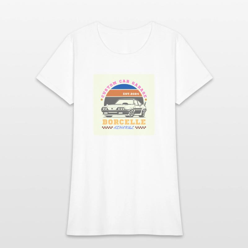 Welcome Car Design T-shirt