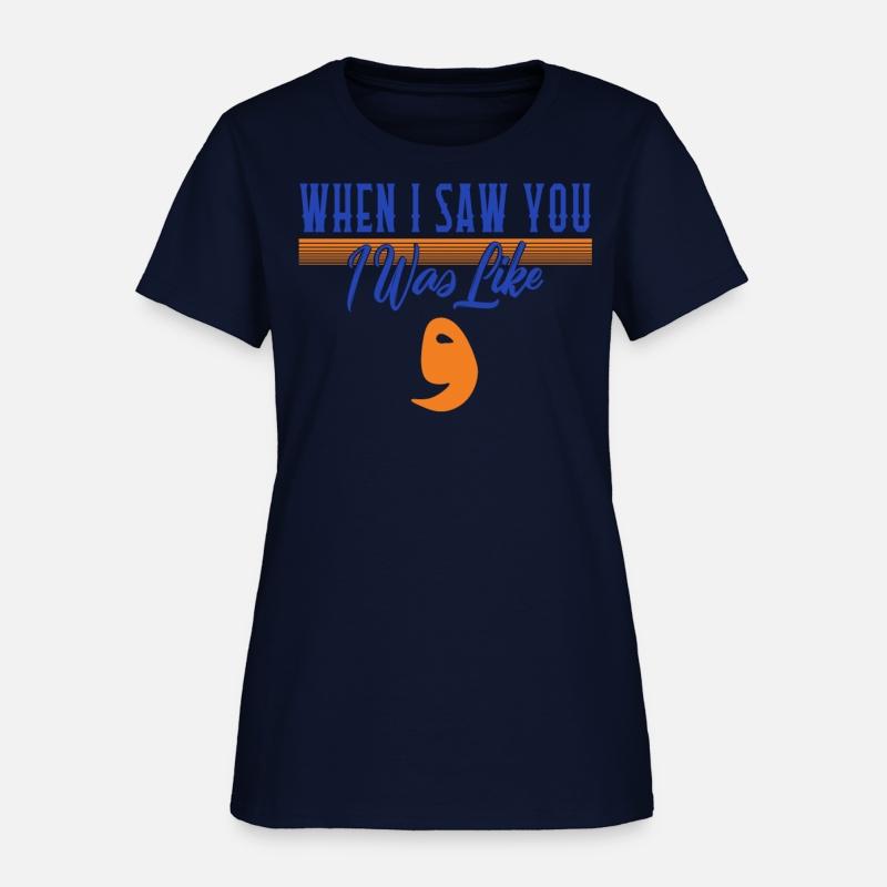 When I Saw You I Was Like Wow Shirt, Funny Arabic