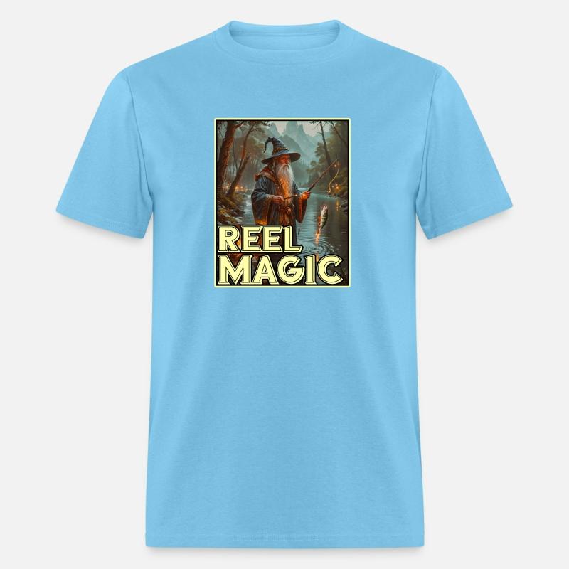 Whimsical Fishing Wizard - Reel Magic