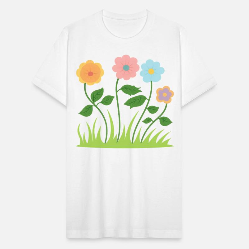 Whimsical Pastel Flower Pattern