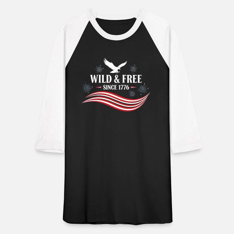 Wild and Free Since 1776 USA Design