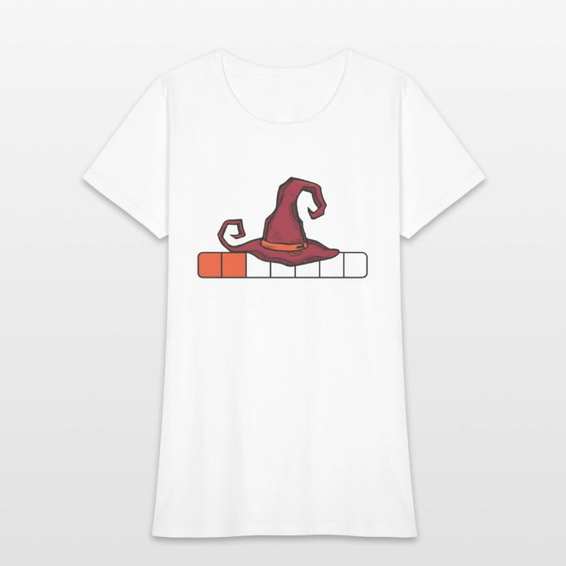 Witch Hat Saying Halloween Loading Please Wait