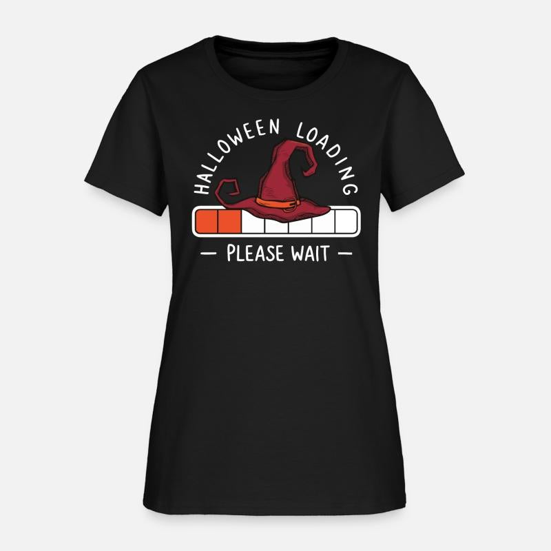 Witch Hat Saying Halloween Loading Please Wait