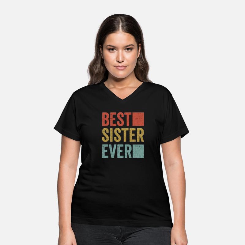 Womans Best Sister Ever Shirt Big Sister Little
