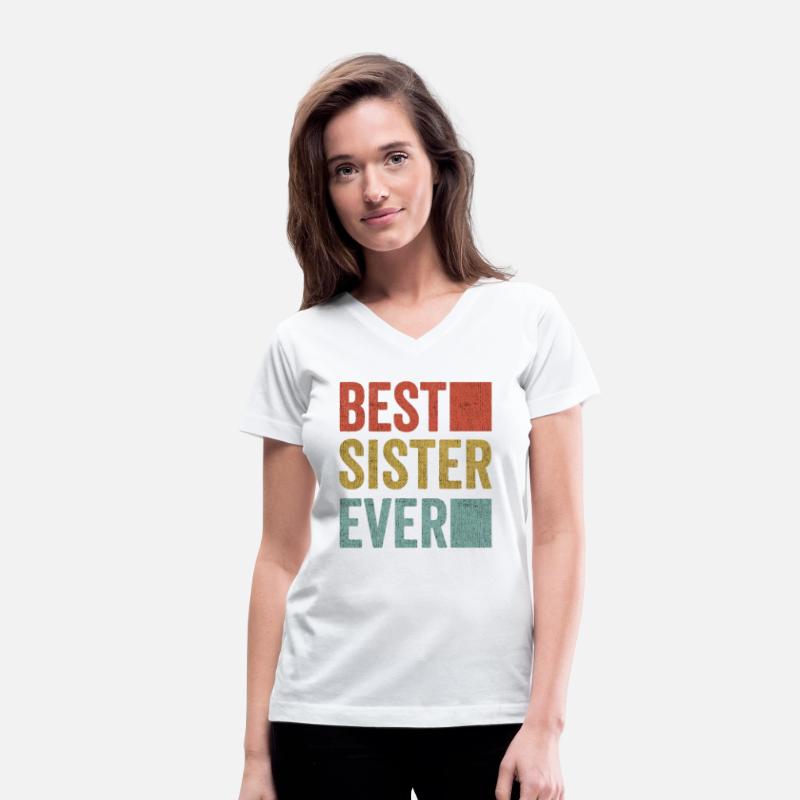Womans Best Sister Ever Shirt Big Sister Little