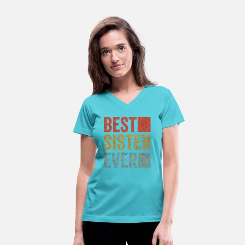 Womans Best Sister Ever Shirt Big Sister Little