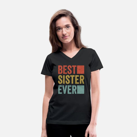 Womans Best Sister Ever Shirt Big Sister Little