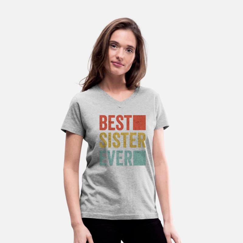 Womans Best Sister Ever Shirt Big Sister Little