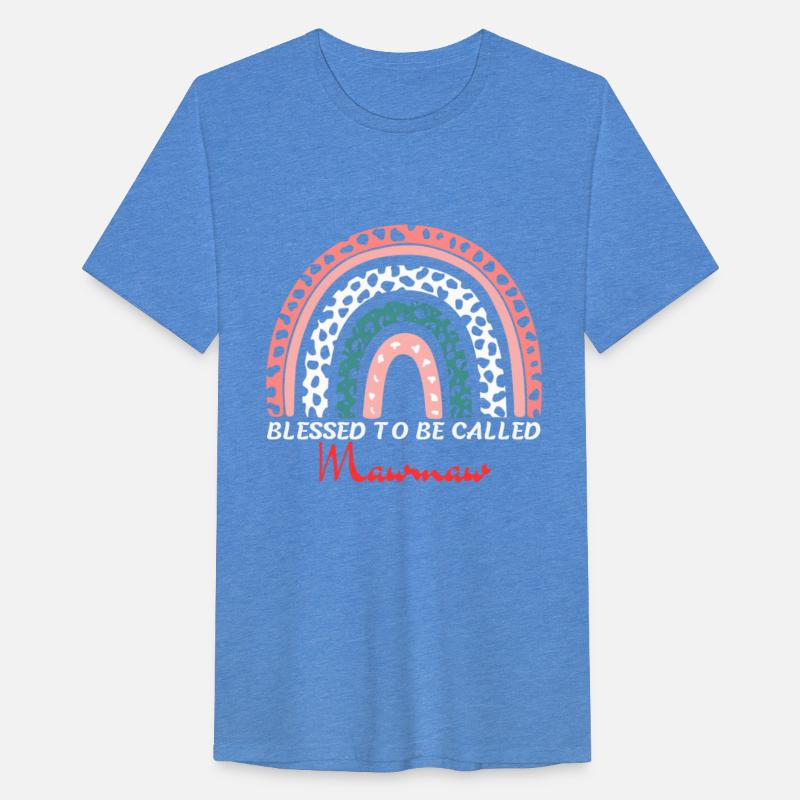 Women Blessed To Be Called Mawmaw Boho Rainbow Mom