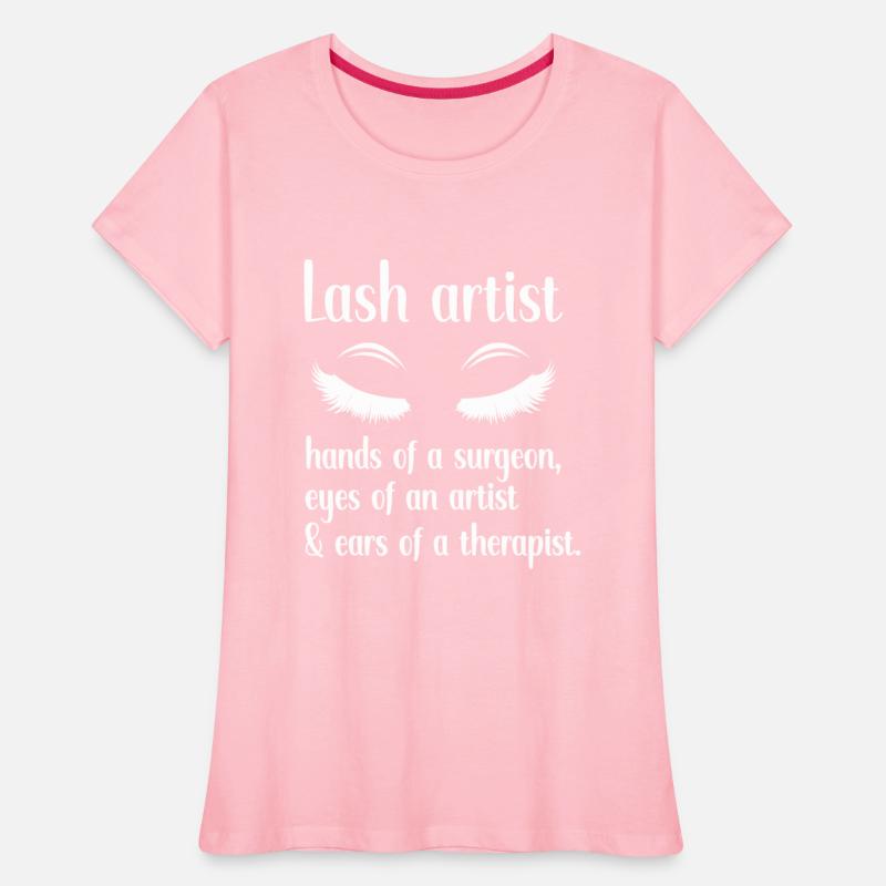 Womens Lash Artist Cute Definition Eyelash Artist
