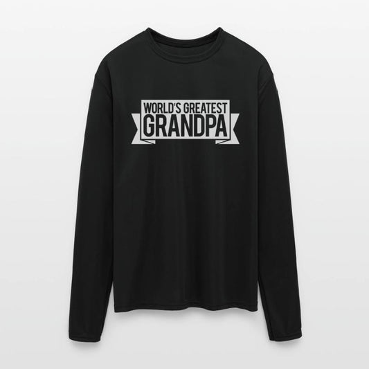 World's Greatest Grandpa Love Quote Saying Logo