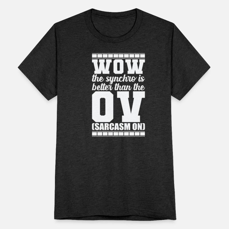 Wow the Synchro is better than the OV (Sarcasm)