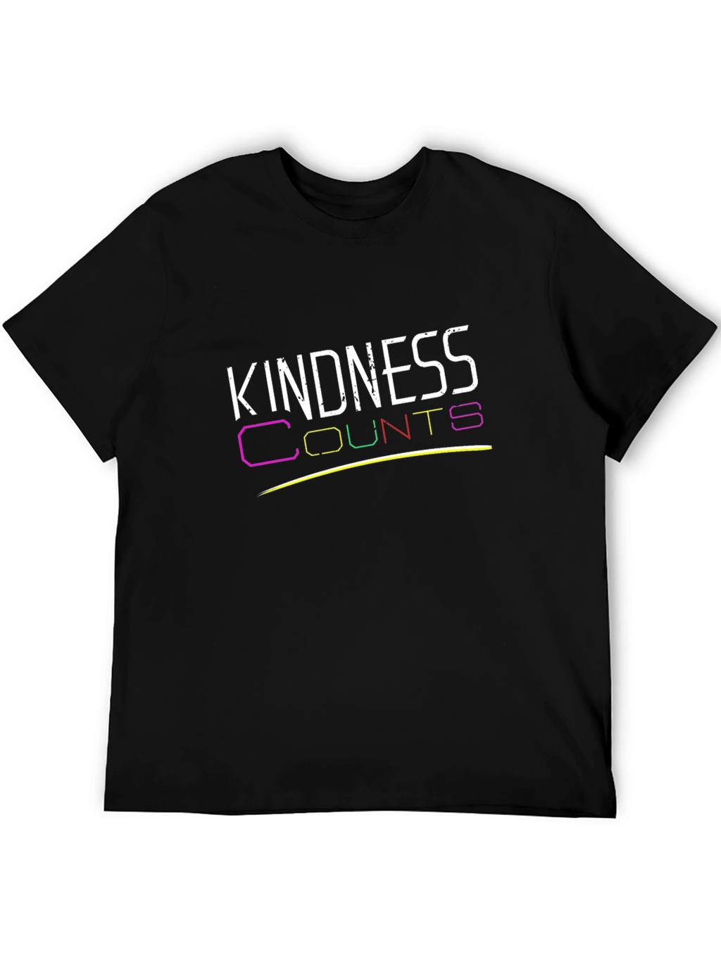 Kindness Counts Graphic Tee - Black