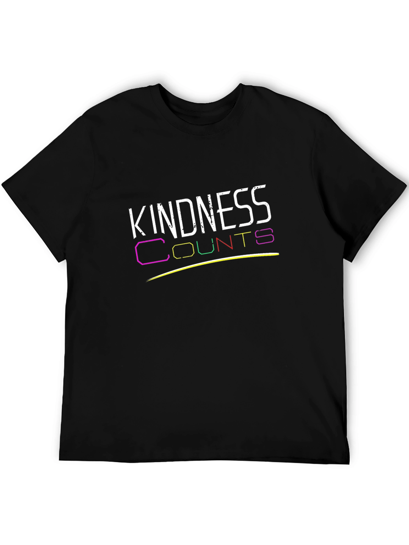 Kindness Counts Graphic Tee - Black