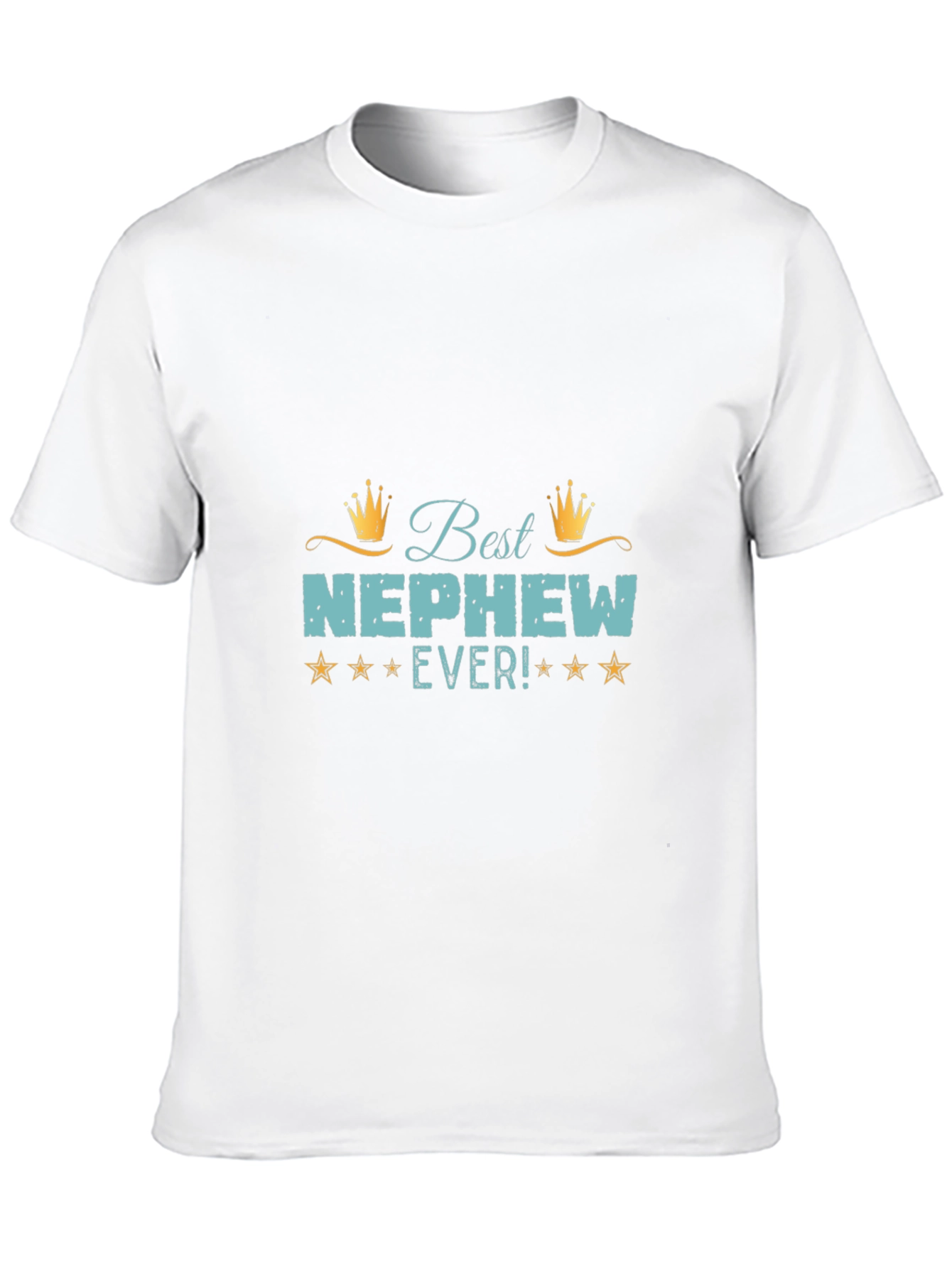 Best Nephew Ever Graphic T-Shirt - Novelty Tee