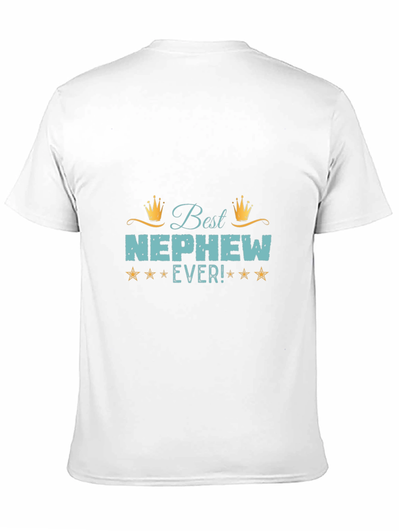 Best Nephew Ever Graphic T-Shirt - Novelty Tee