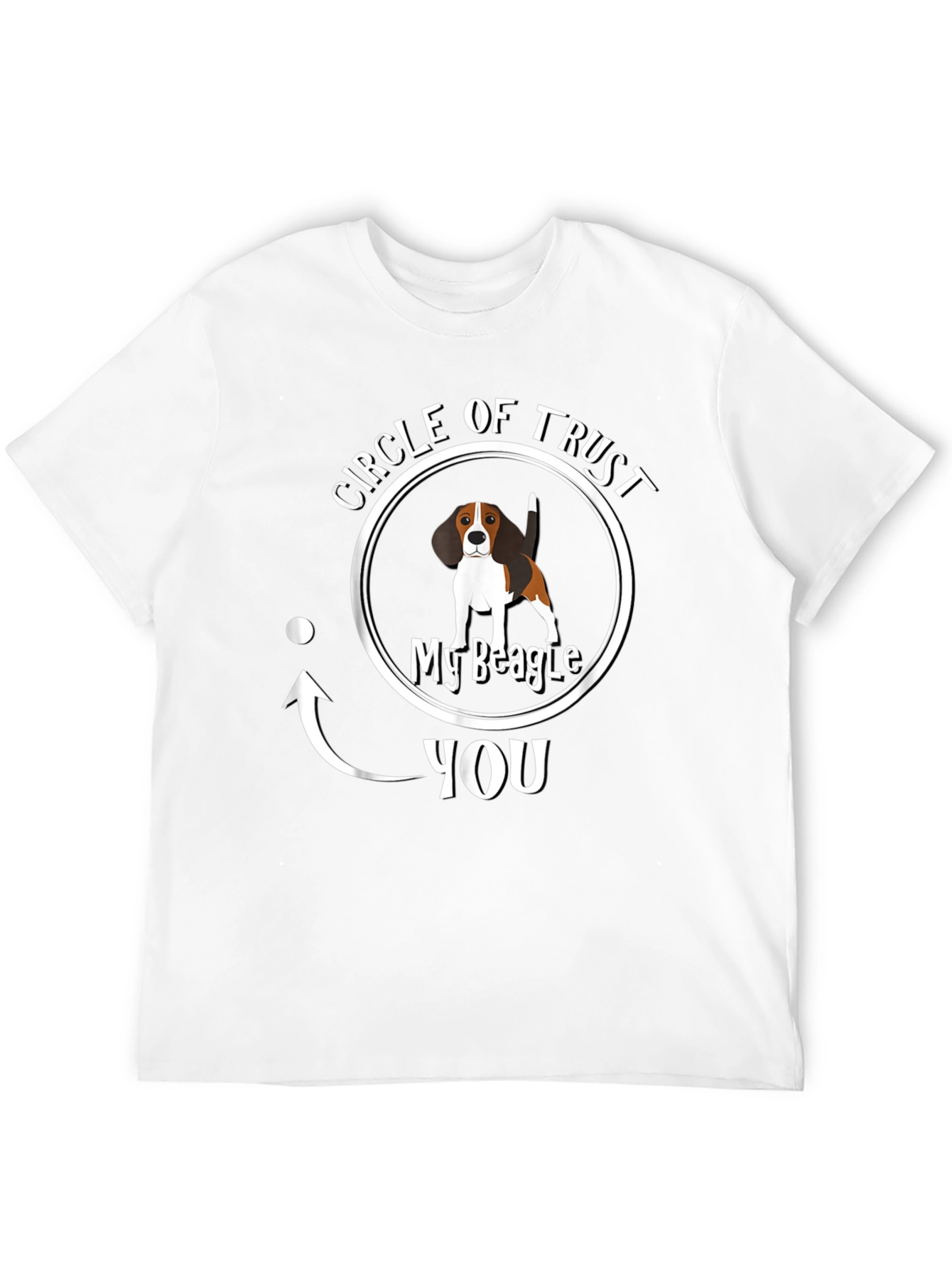 Circle of Trust My Beagle Mens Black T-Shirt